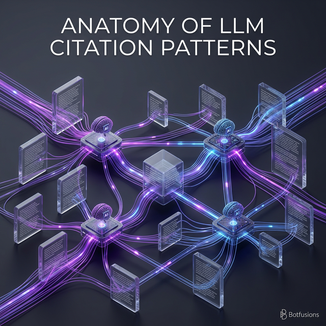 The Anatomy of LLM Citation Patterns: How AI Models Choose Their Sources